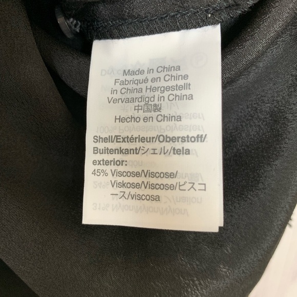 J.Crew Short-Sleeve Lace Top Black Size Small - Picture 7 of 7